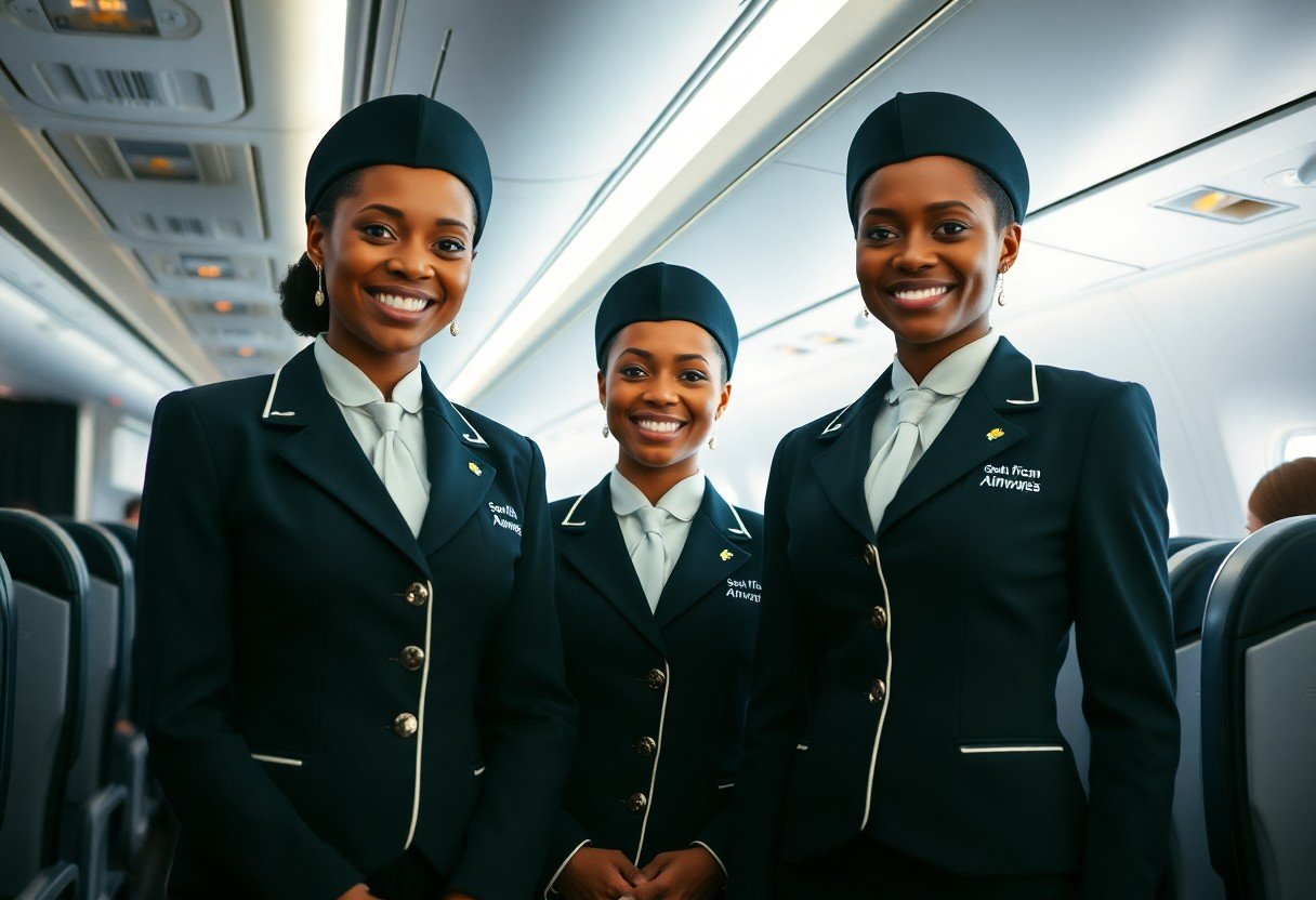 South African Airways cabin crew