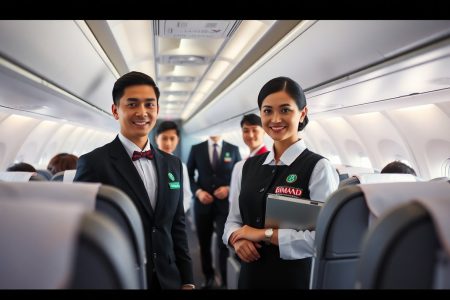 Biman Bangladesh Airlines cabin crew