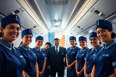 Caspian Airlines cabin crew