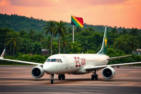 ECAir (Equatorial Congo Airlines) – A major airline in the Republic of Congo.
