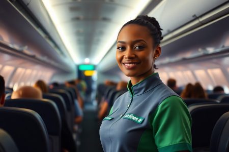 Frontier Airlines cabin crew