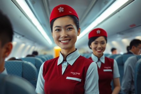 Hong Kong Airlines cabin crew
