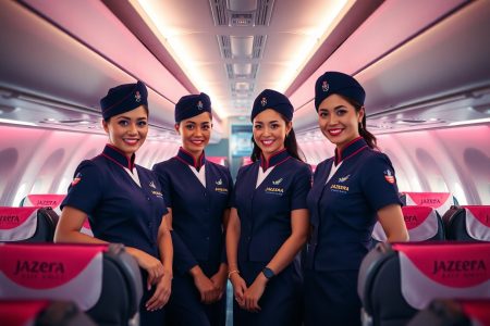 Jazeera Airways cabin crew