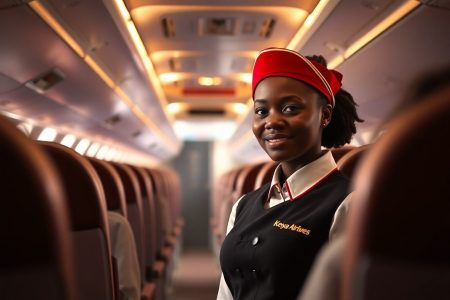 Kenya Airways cabin crew