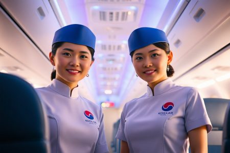 Korean Air cabin crew