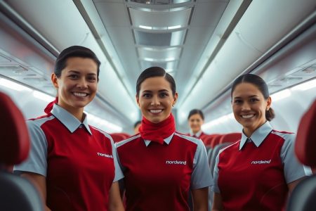 Nordwind Airlines cabin crew