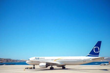 Tus Airways – A Cypriot airline offering Mediterranean routes.
